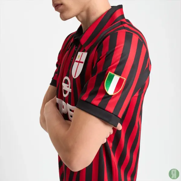 AC Milan 2000 Jubileum Retro Voetbalshirt