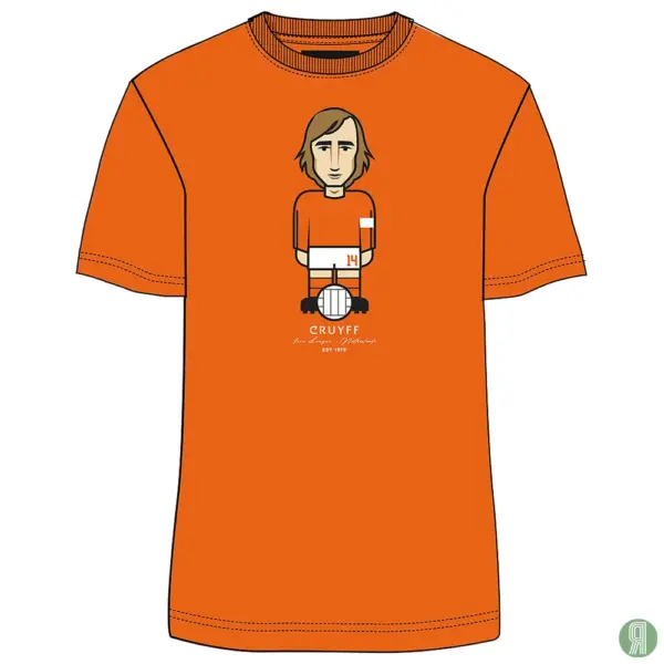 Cruijff Avatar T-shirt oranje
