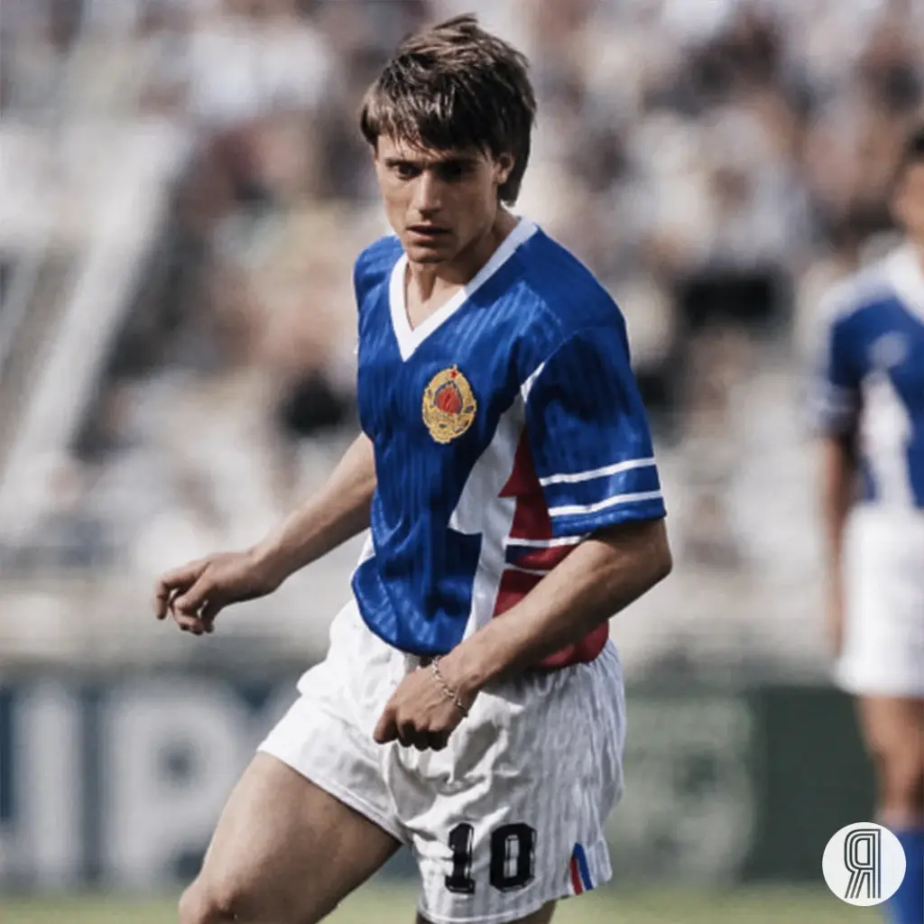 Joegoslavië WK 1990 Retro Voetbalshirt