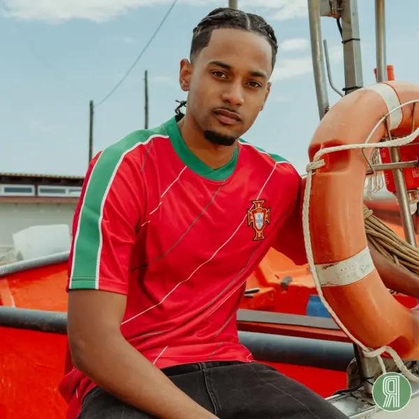 Portugal 1984 Retro Voetbalshirt