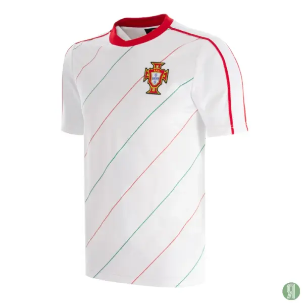 Portugal 1984 Uit Retro Voetbalshirt