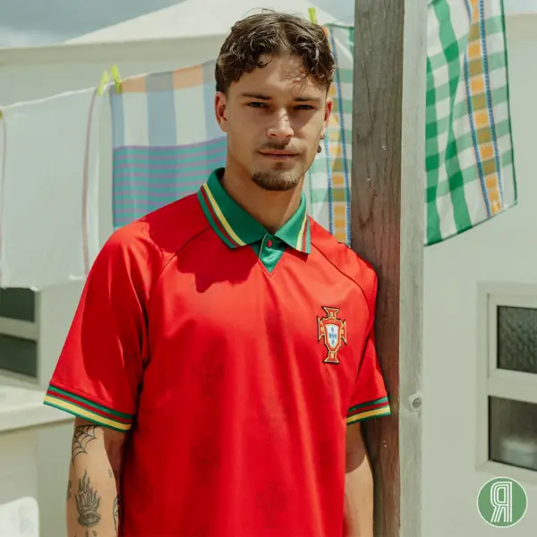 Portugal 1995 Retro Voetbalshirt