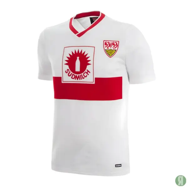 VfB Stuttgart 1987 - 89 Retro Voetbalshirt