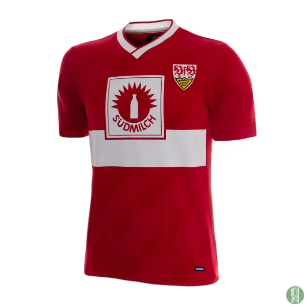 VfB Stuttgart 1987 - 89 Uit Retro Voetbalshirt