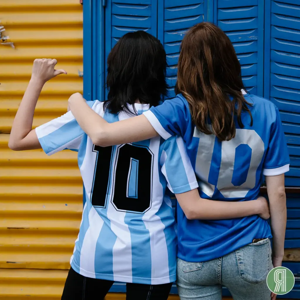 Argentinië retro voetbalshirt