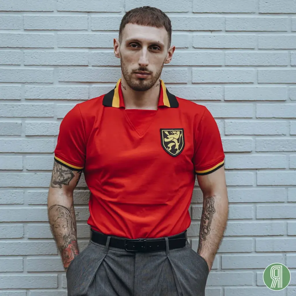 België retro voetbalshirt