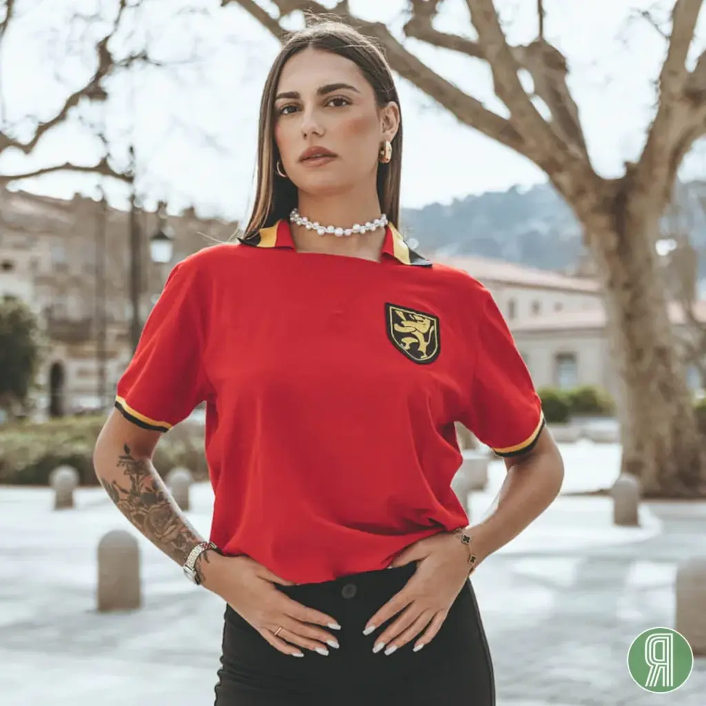 België retro voetbalshirt