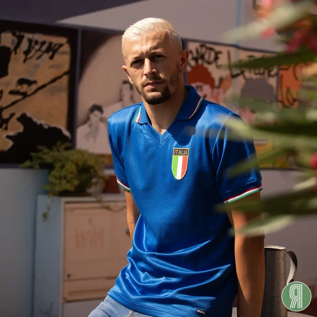 Italië retro voetbalshirt