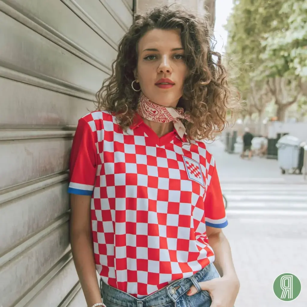 Kroatië retro voetbalshirt