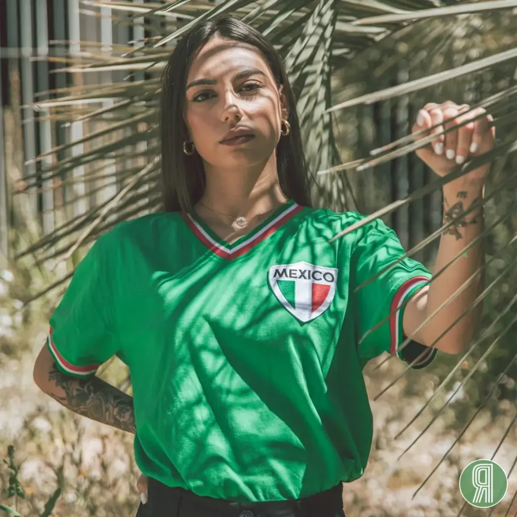 Mexico retro voetbalshirt