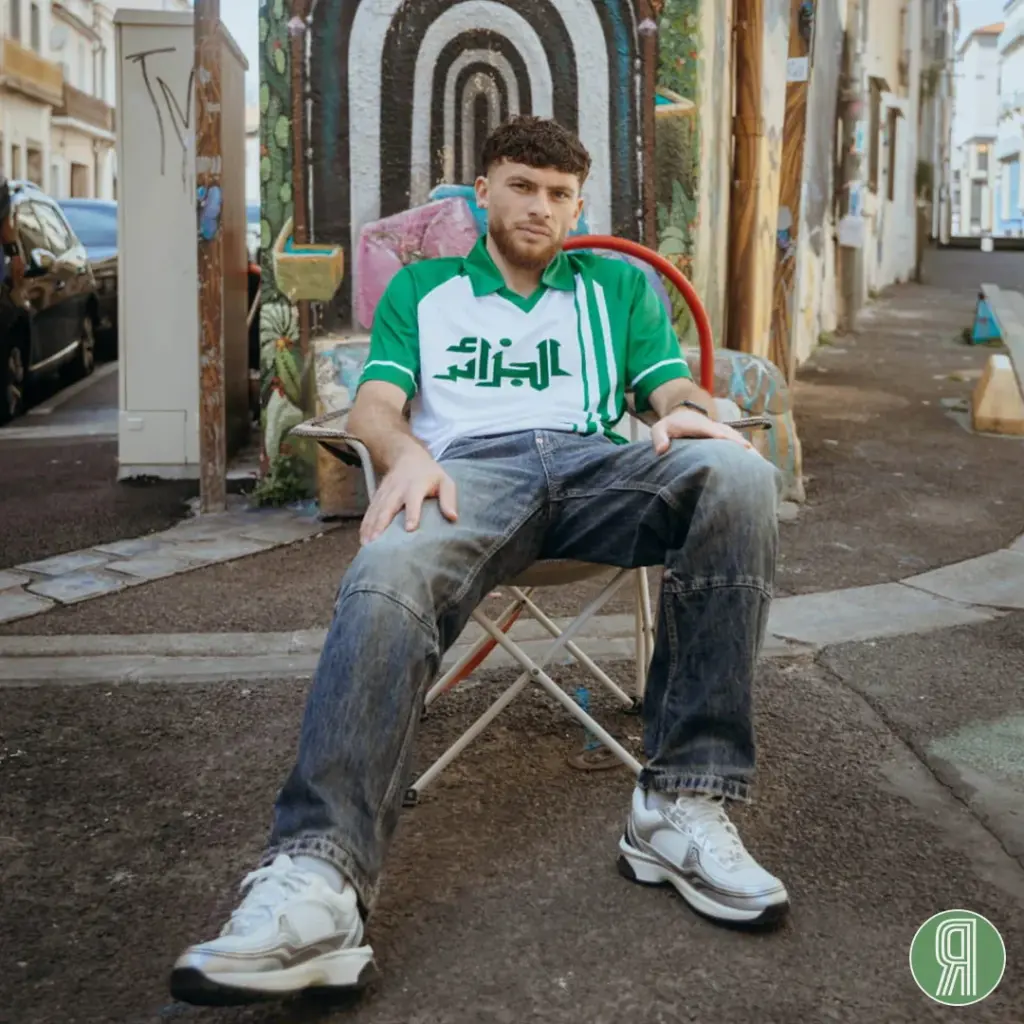 Algerije retro voetbalshirt