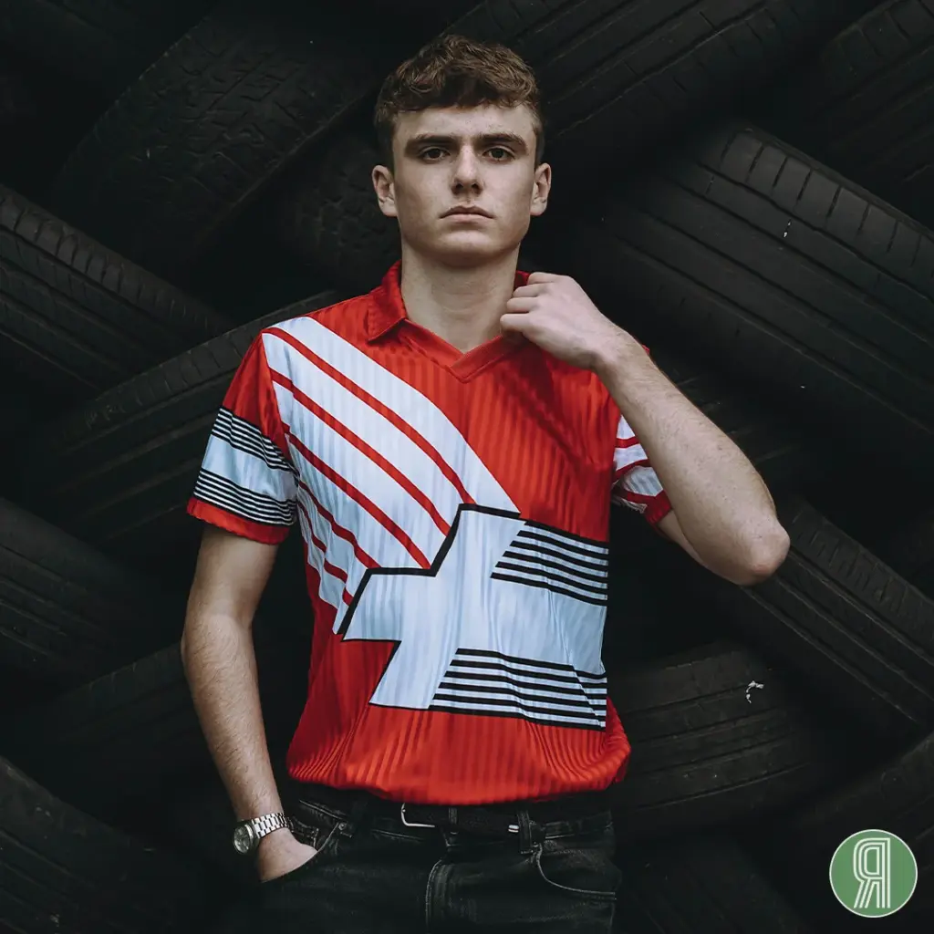 Zwitserland retro voetbalshirt