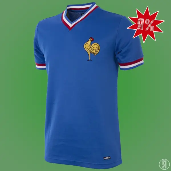 Frankrijk jaren 70 Retro Voetbalshirt