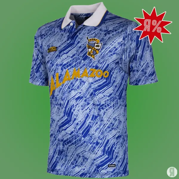 Port Vale FC Uit 1991 – 1992 Retro Voetbalshirt