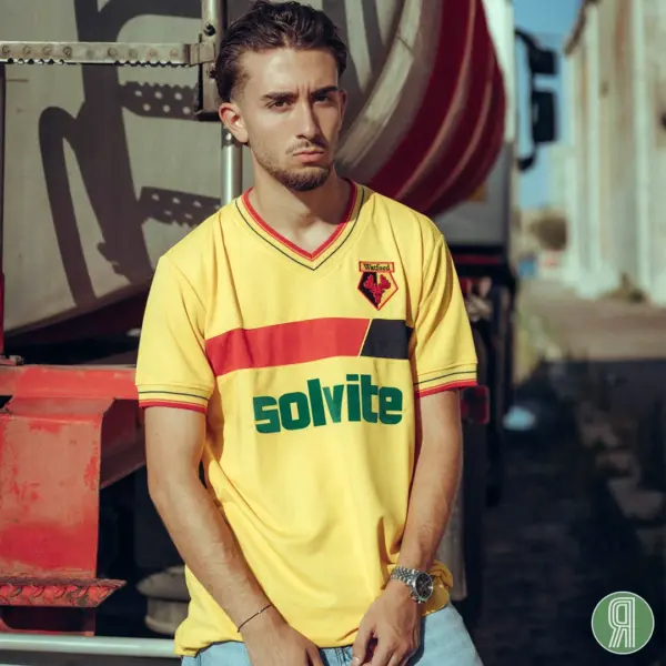 Watford FC 1986 - 87 Retro Voetbalshirt