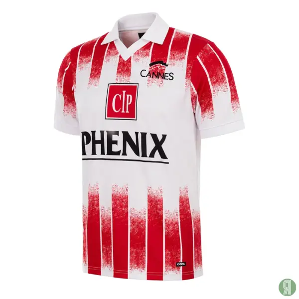 AS Cannes 1992 Retro Voetbalshirt
